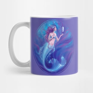 Coral - Mermaid with Seahorse Mug